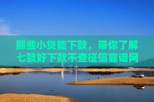 那些小贷能下款，带你了解七款好下款不查征信靠谱网贷