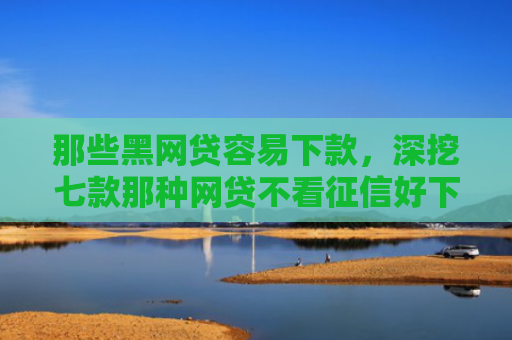 那些黑网贷容易下款，深挖七款那种网贷不看征信好下款吗