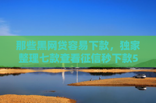 那些黑网贷容易下款，独家整理七款查看征信秒下款5000的网贷