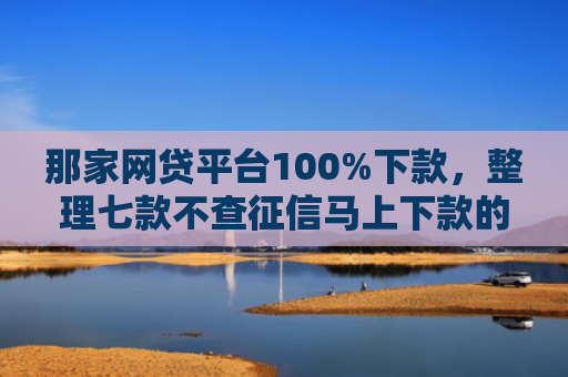 那家网贷平台100%下款，整理七款不查征信马上下款的网贷