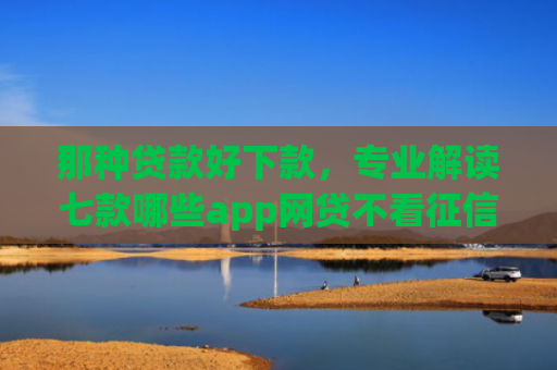 那种贷款好下款，专业解读七款哪些app网贷不看征信好下款