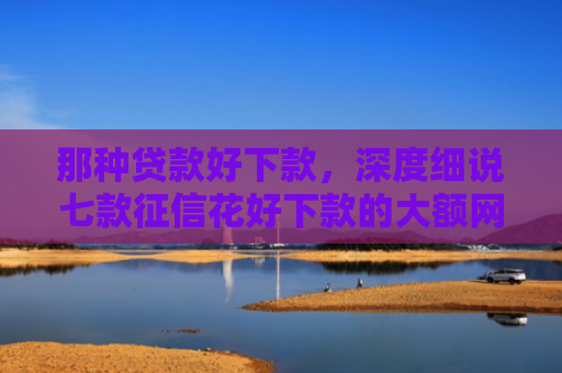 那种贷款好下款，深度细说七款征信花好下款的大额网贷